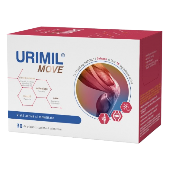 Urimil Move - pentru articulații, mușchi, sistem osos și sistem nervos